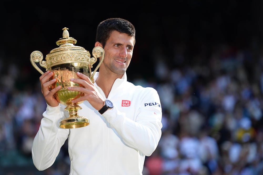 Novak Djokovic, Wimbledon 2014, remise des prix