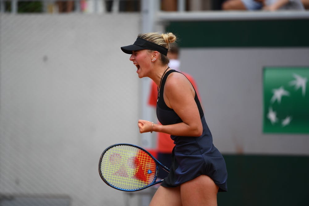 Marta Kostyuk, Roland Garros 2021, second round