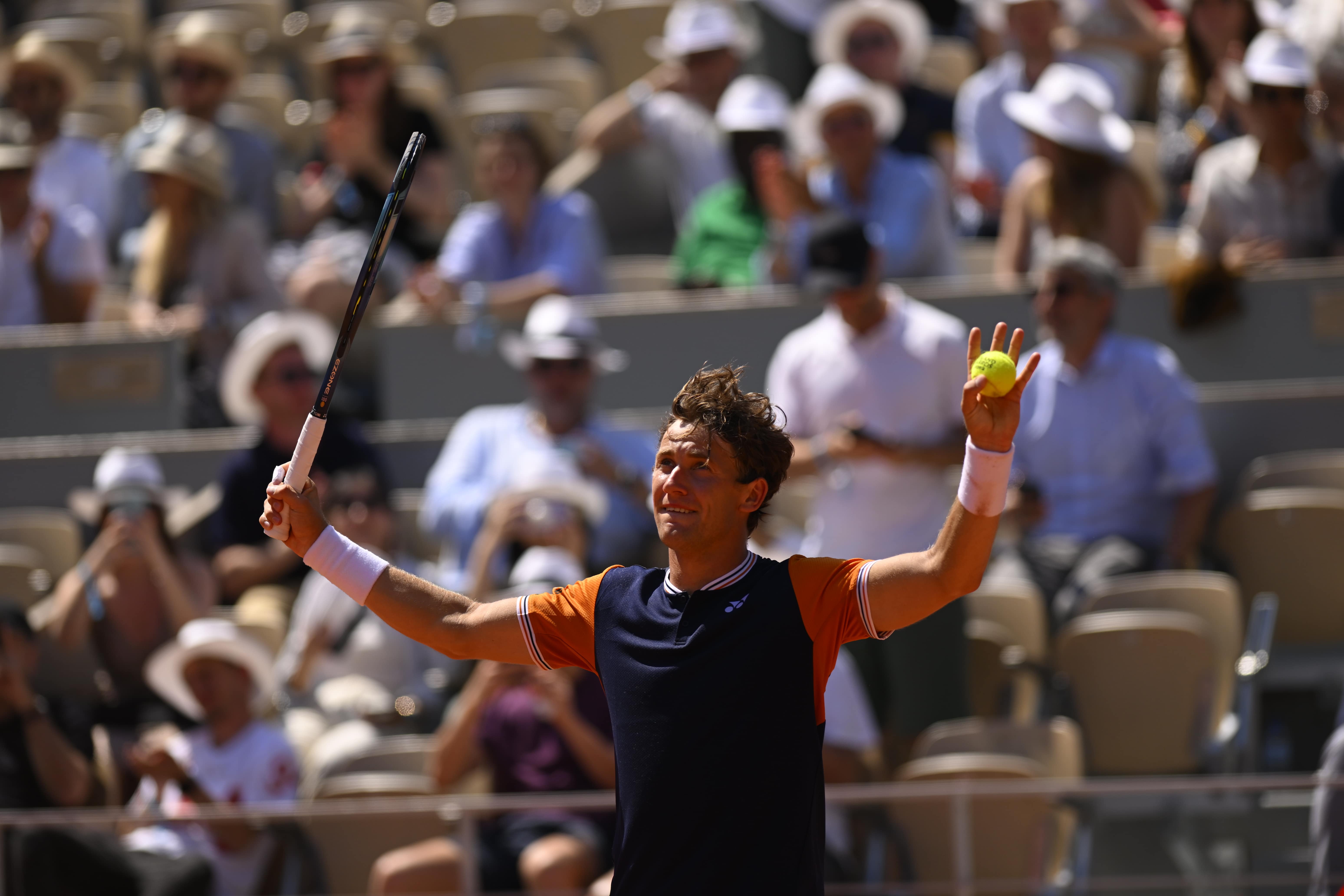 Casper Ruud, 2e tour, Roland-Garros 2023