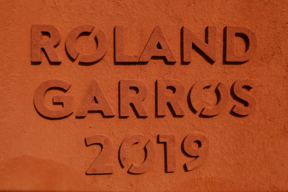 Mur terre battue Roland-Garros