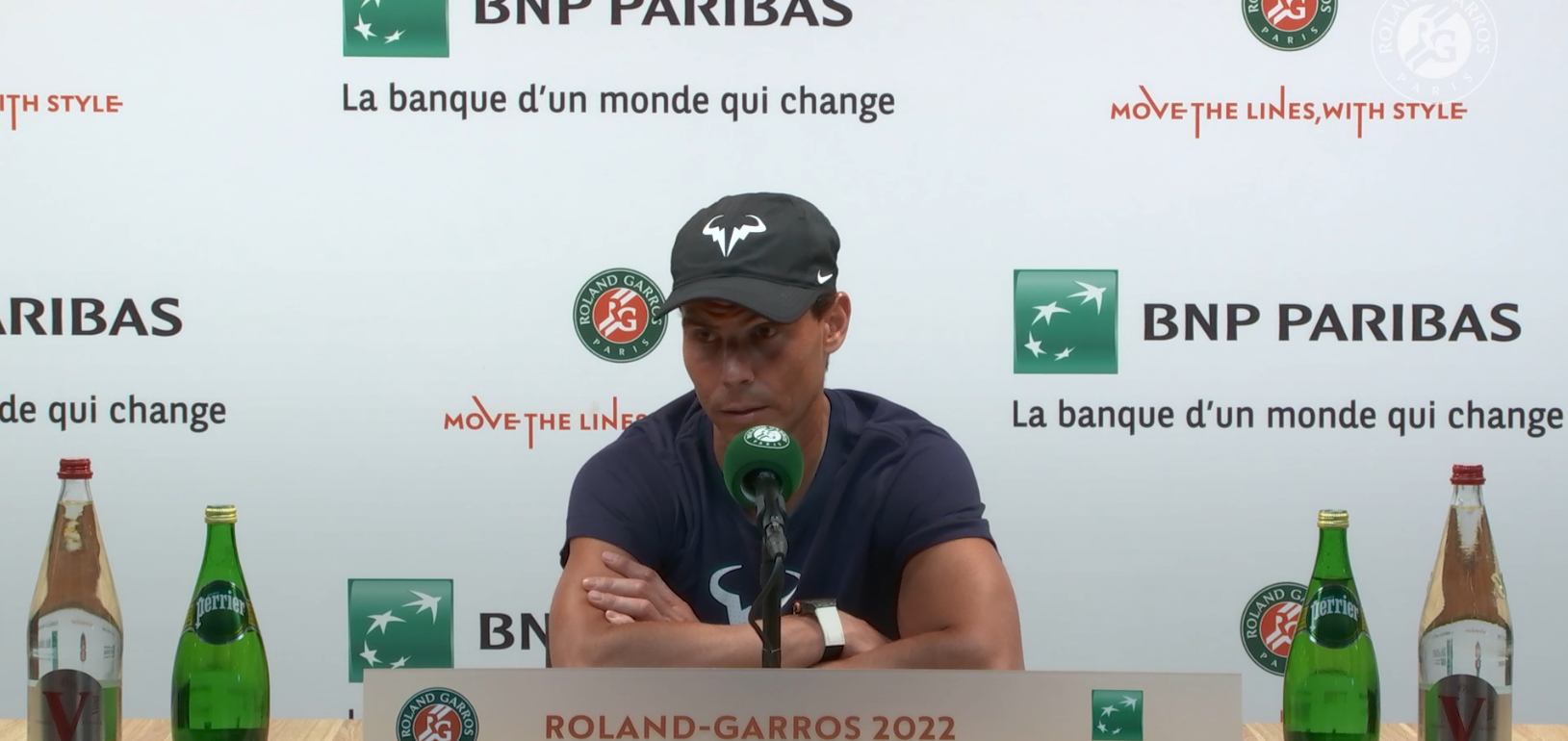 Rafael Nadal / Conférence de presse troisième tour