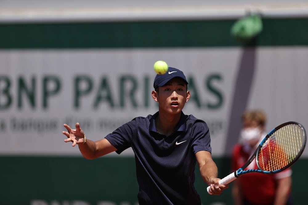 Shang Juncheng, Roland-Garros 2021, boys' singles third round