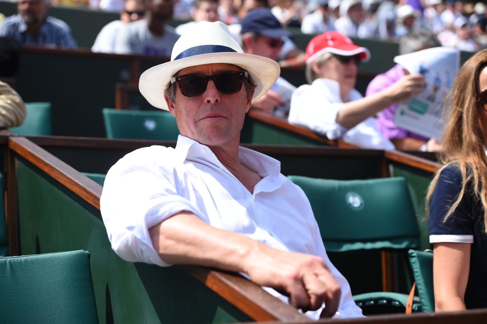 Hugh Grant, Roland-Garros 2017.