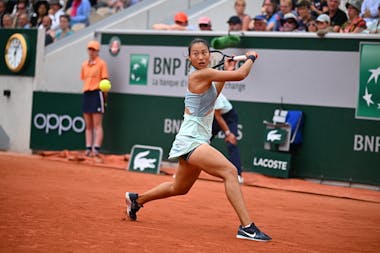 Zheng Qinwen, R2, Roland-Garros 2022