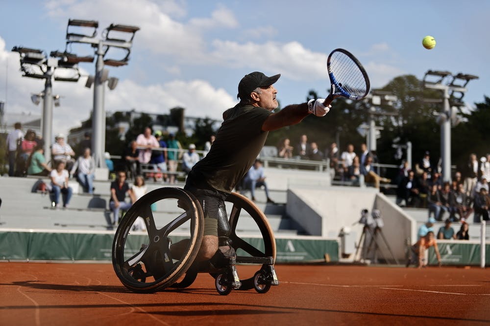 Stéphane Houdet, tennis-fauteuil, 1er tour, Roland-Garros 2022