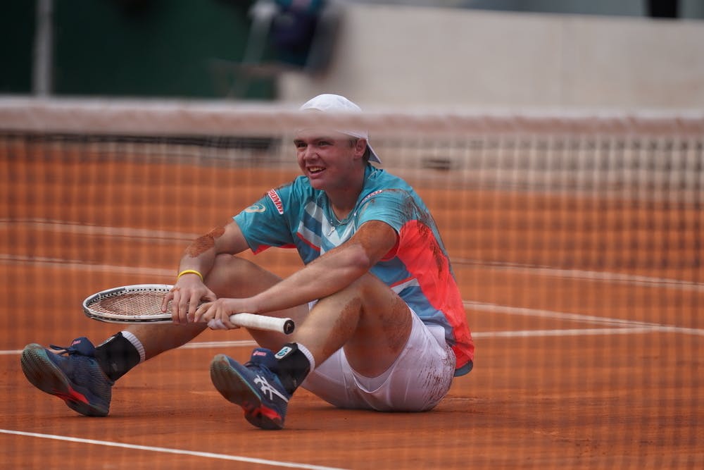 Dominic Stephan Stricker, Roland Garros 2020, Juniors quarterfinals