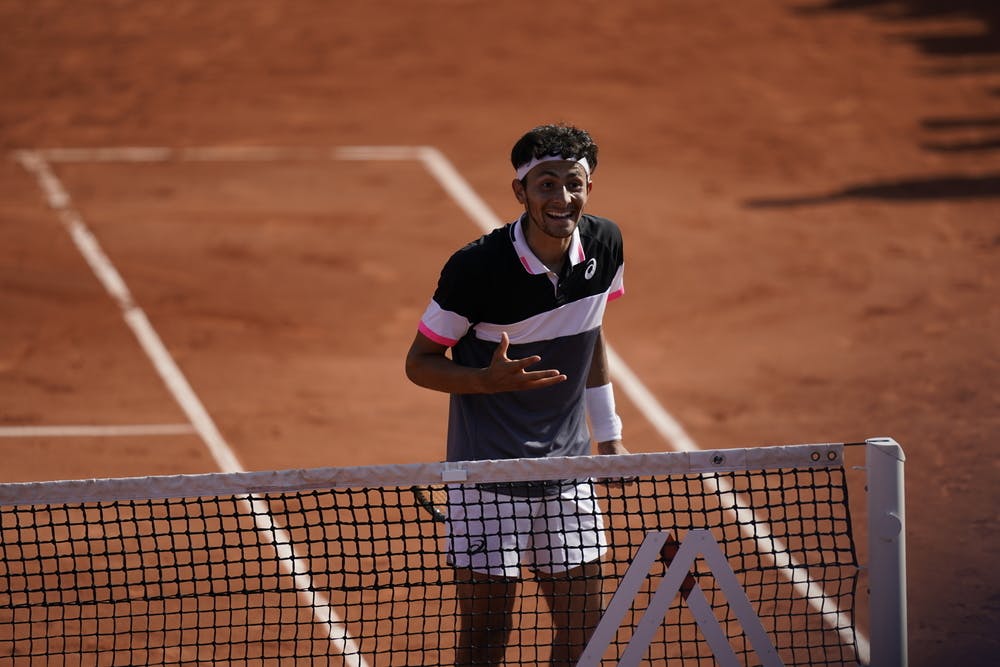 Emilio Nava, 3e tour, qualifications, Roland-Garros 2023