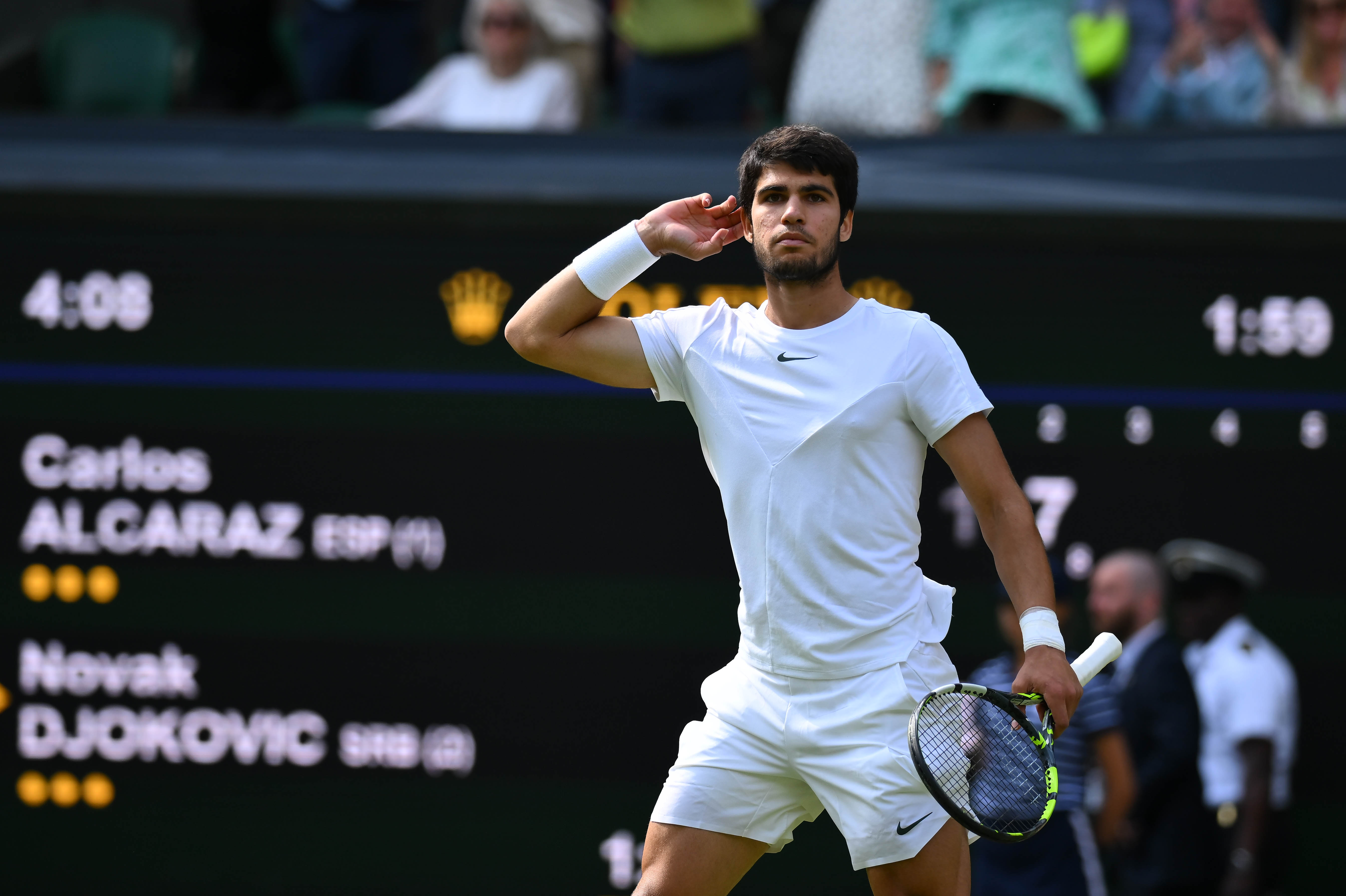 Carlos Alcaraz / Finale Wimbledon 2023