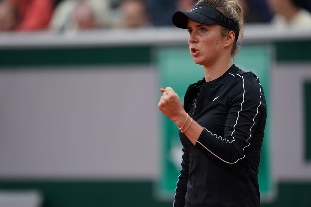 Elina Svitolina second round Roland Garros 2019