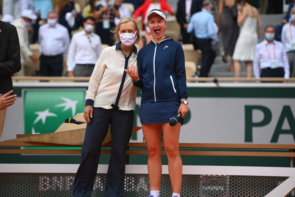 In Pictures: Barbora's Shining Moment - Roland-Garros - The Official Site