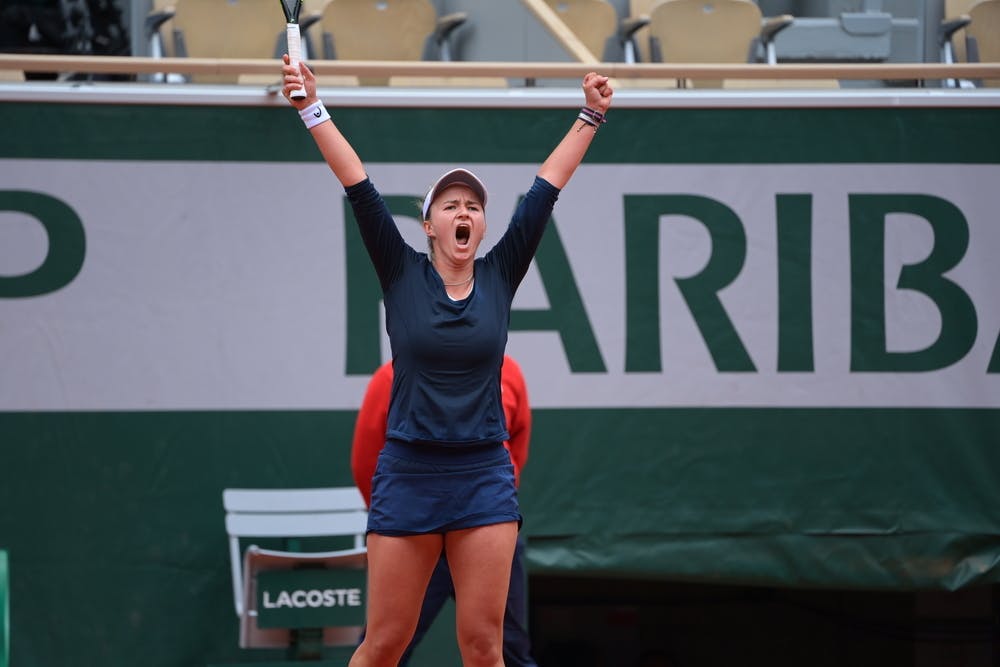 Barbora Krejcikova, Roland-Garros 2021, Simple Dames, 3eme Tour,