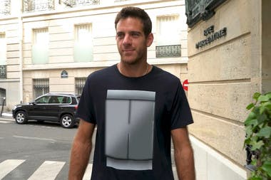 Del Potro Paris rue d'Argentine Road to Roland-Garros Peugeot.