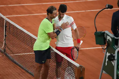 Novak Djokovic, Rafael Nadal, Roland-Garros 2021 semi Novak Djokovic, Rafael Nadal, Roland-Garros 2021 semi