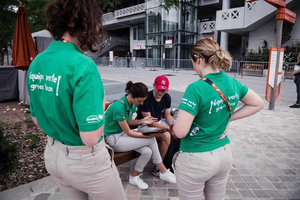 Roland-Garros célèbre la journée mondiale de l’environnement - Roland