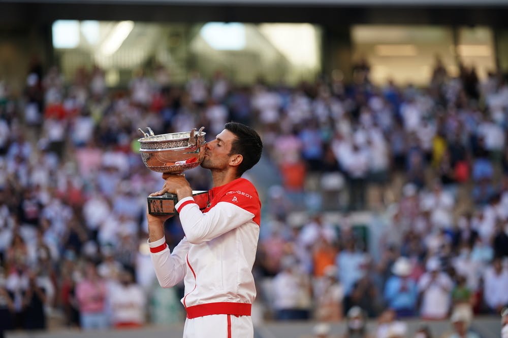 Novak Djokovic, Roland Garros 2021 trophy final