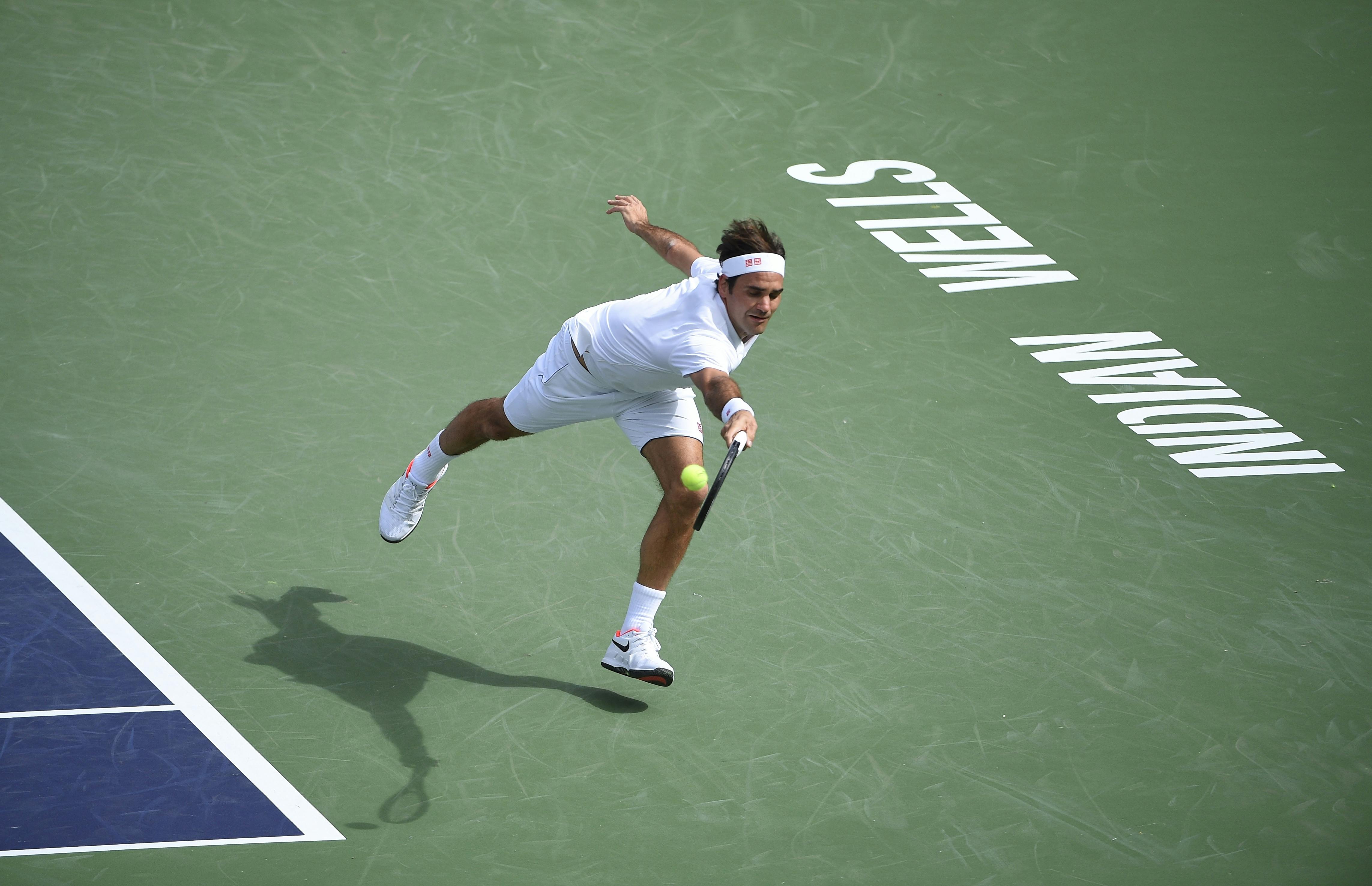 Roger Federer begans his Indian Wells campaign in style