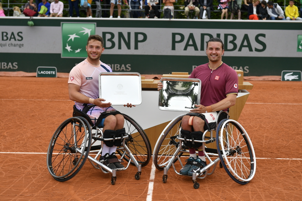 Alfie Hewett & Gordon Reid / Finale double tennis-fauteuil Roland-Garros 2022