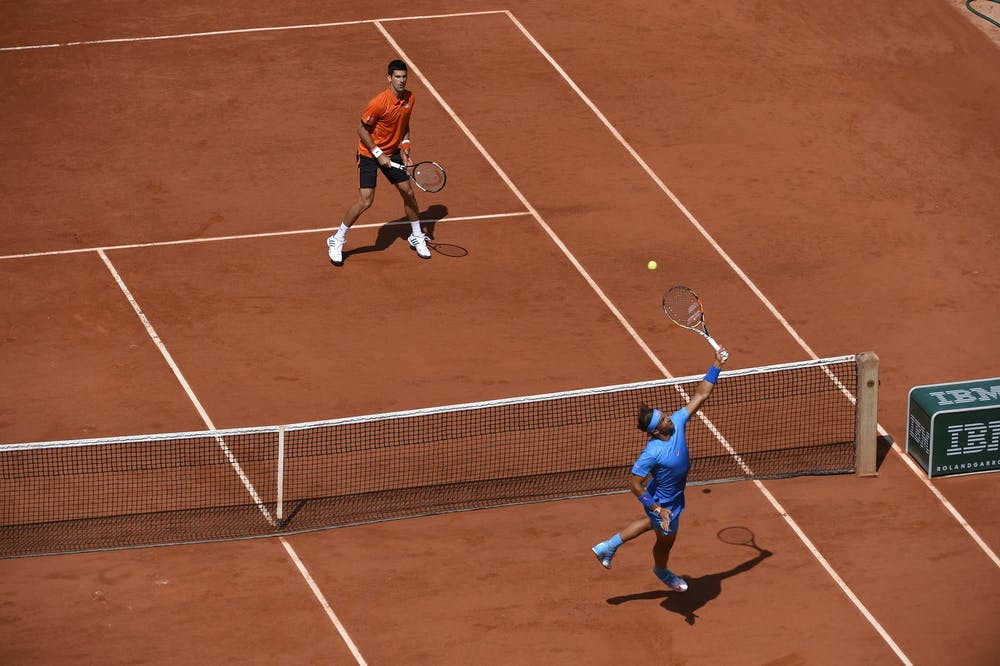 Rafael Nadal Novak Djokovic Rolland-Garros 2015