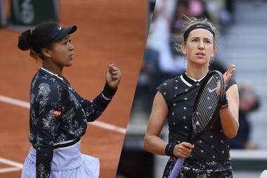 Naomi Osaka and Victoria Azarenka