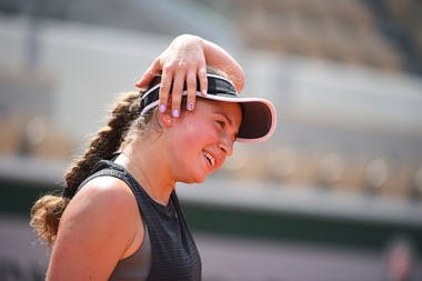Roland-Garros 2018, Jelena Ostapenko, entraînement, practice
