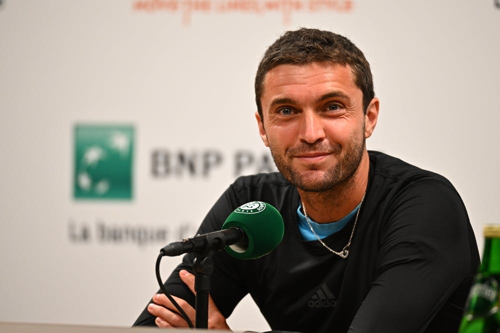 Gilles Simon Conférence de presse Roland-Garros 2022