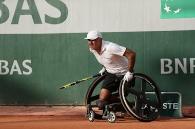 Stéphane Houdet, Roland-Garros 2020, 1er tour