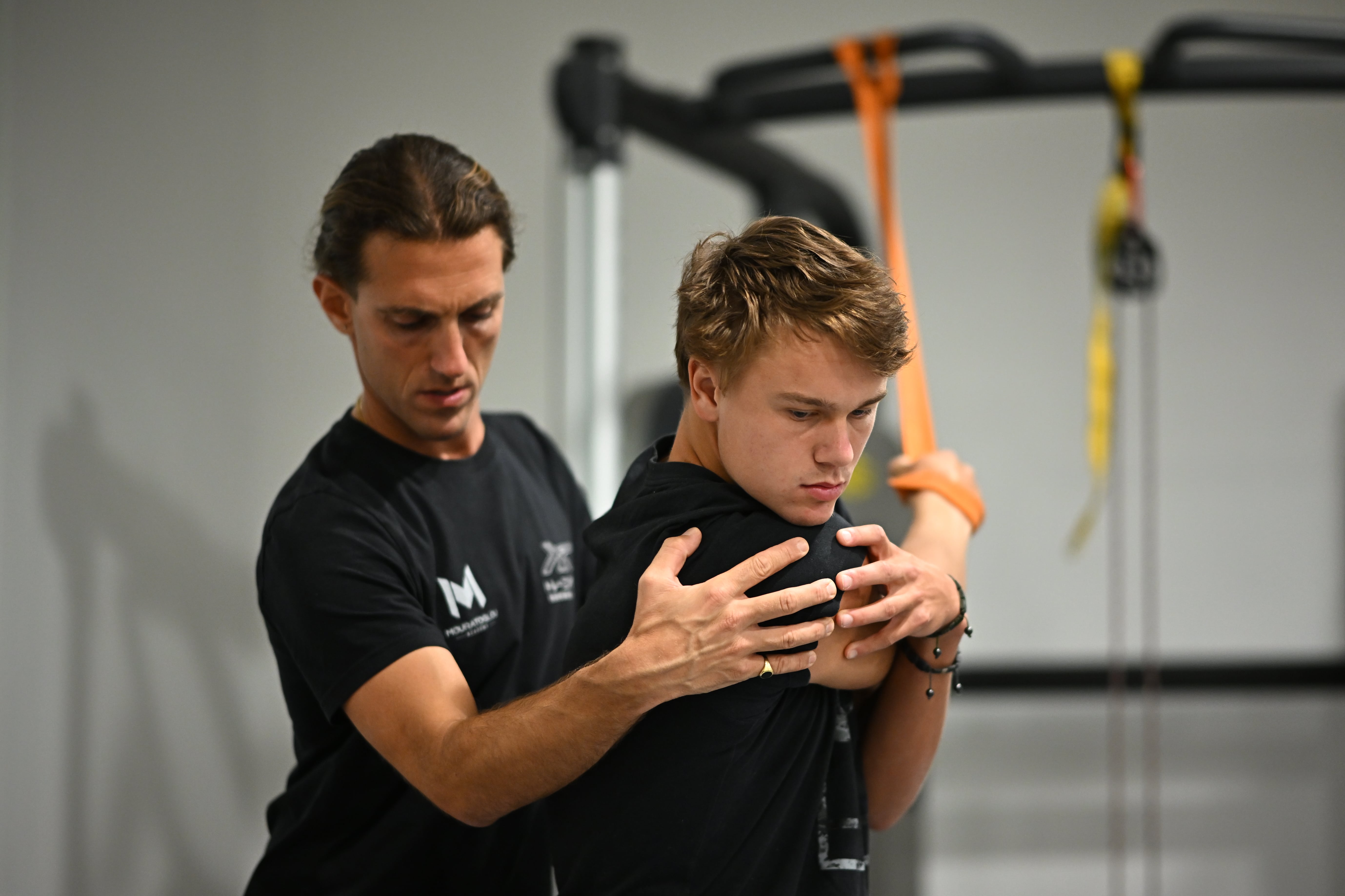 Holger Rune en coulisses Roland-Garros 2023