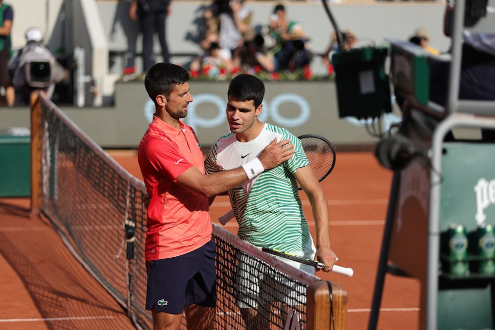 Novak Djokovic & Carlos Alcaraz / Roland-Garros 2023