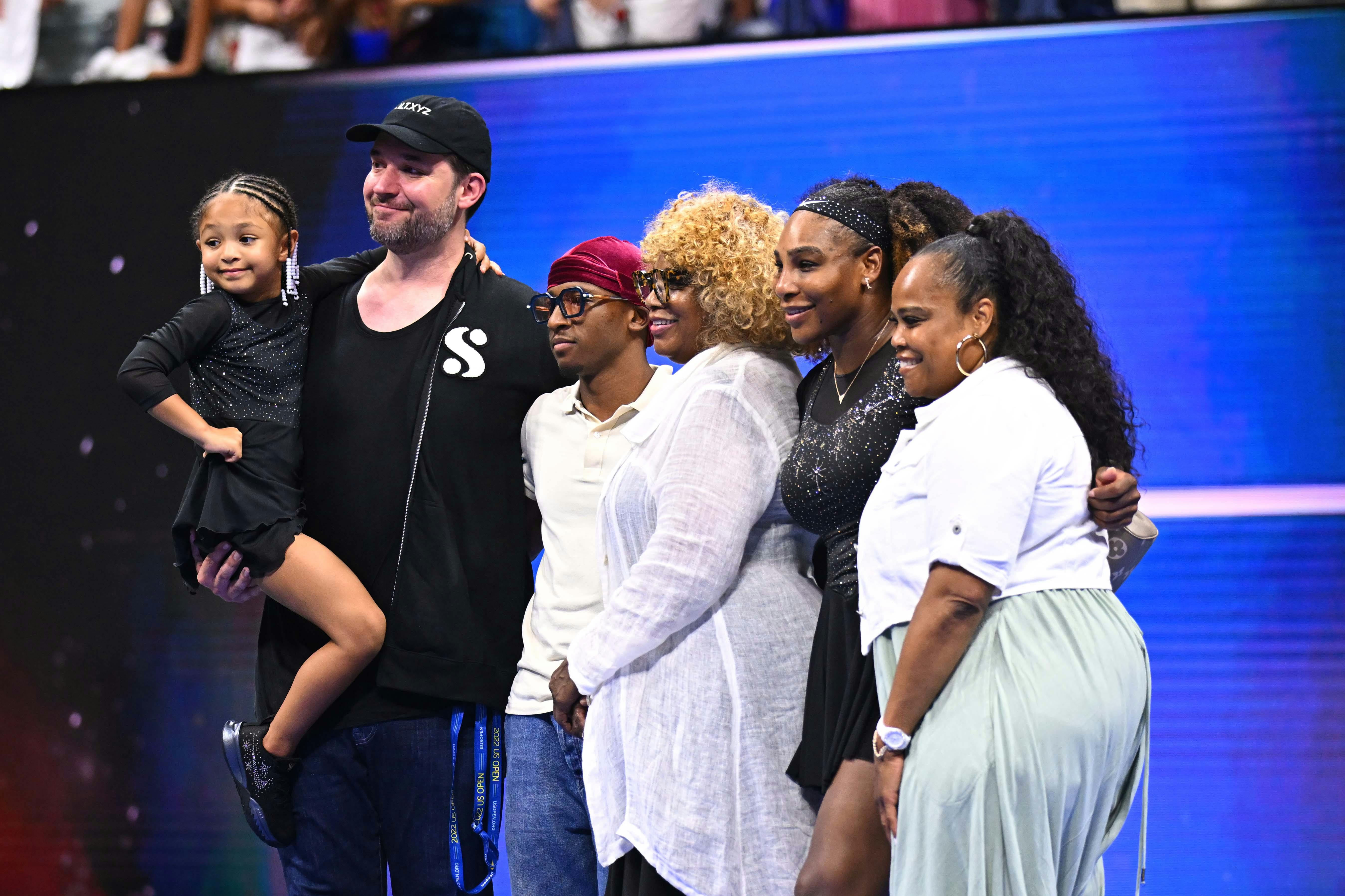 Serena Williams & sa famille / US Open 2022