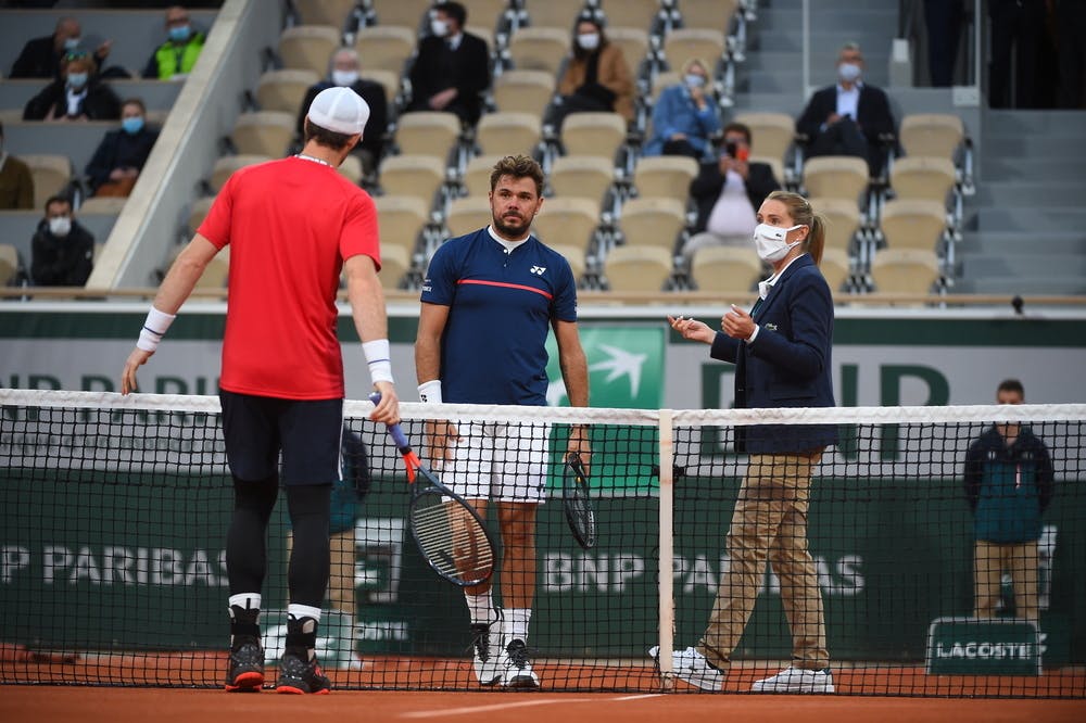 Stan Wawrinka, Andy Murray, Roland-Garros 2020, 1er tour