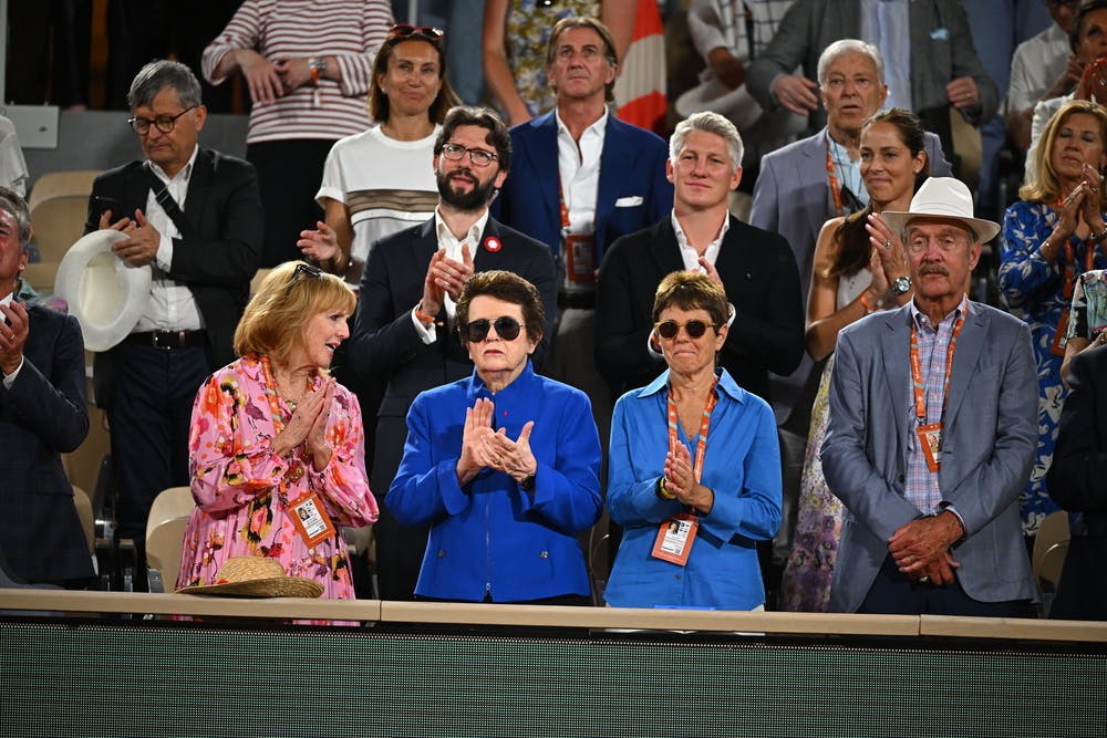 Billie Jean King, Roland-Garros 2022, women's final