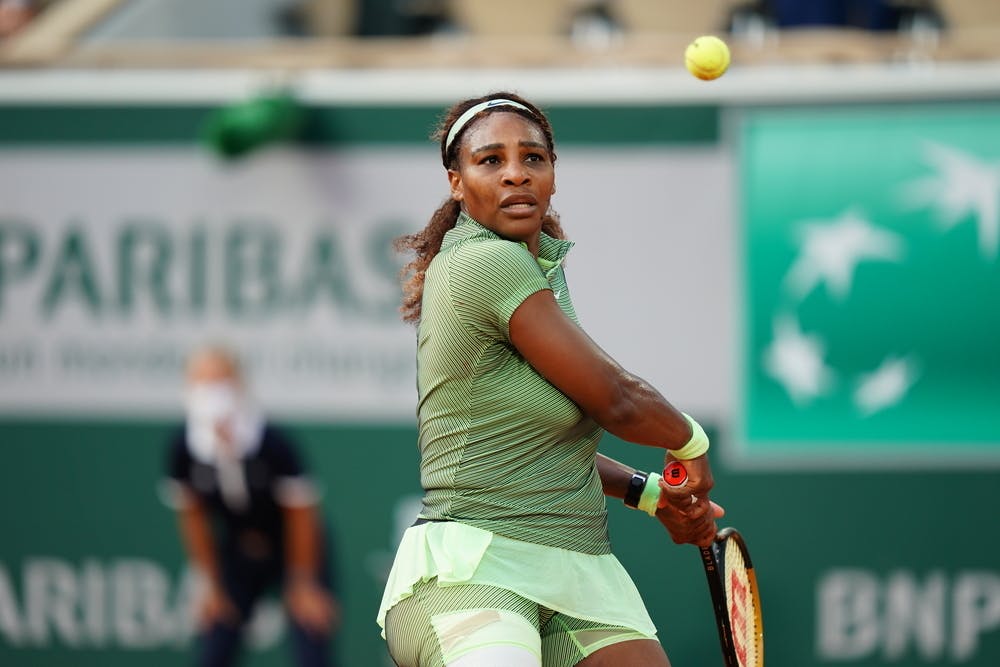 Serena Williams, Roland-Garros 2021 second round