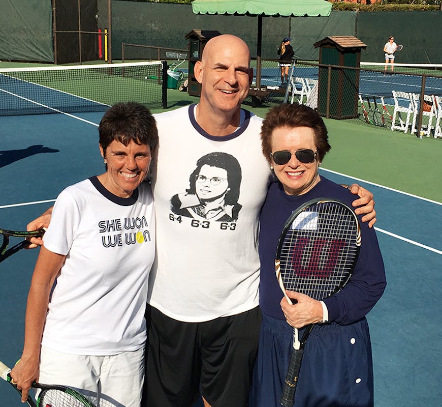 Harlan Coben meets Billie Jean King and Ilana Kloss