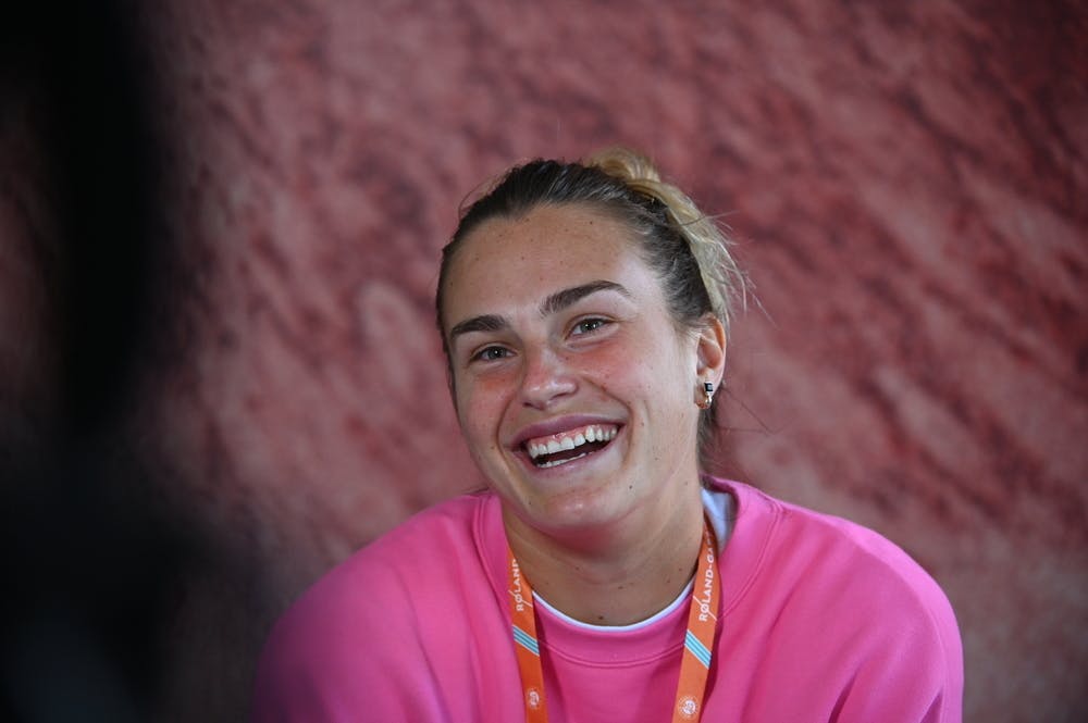 Aryna Sabalenka, Media Day Roland-Garros 2021