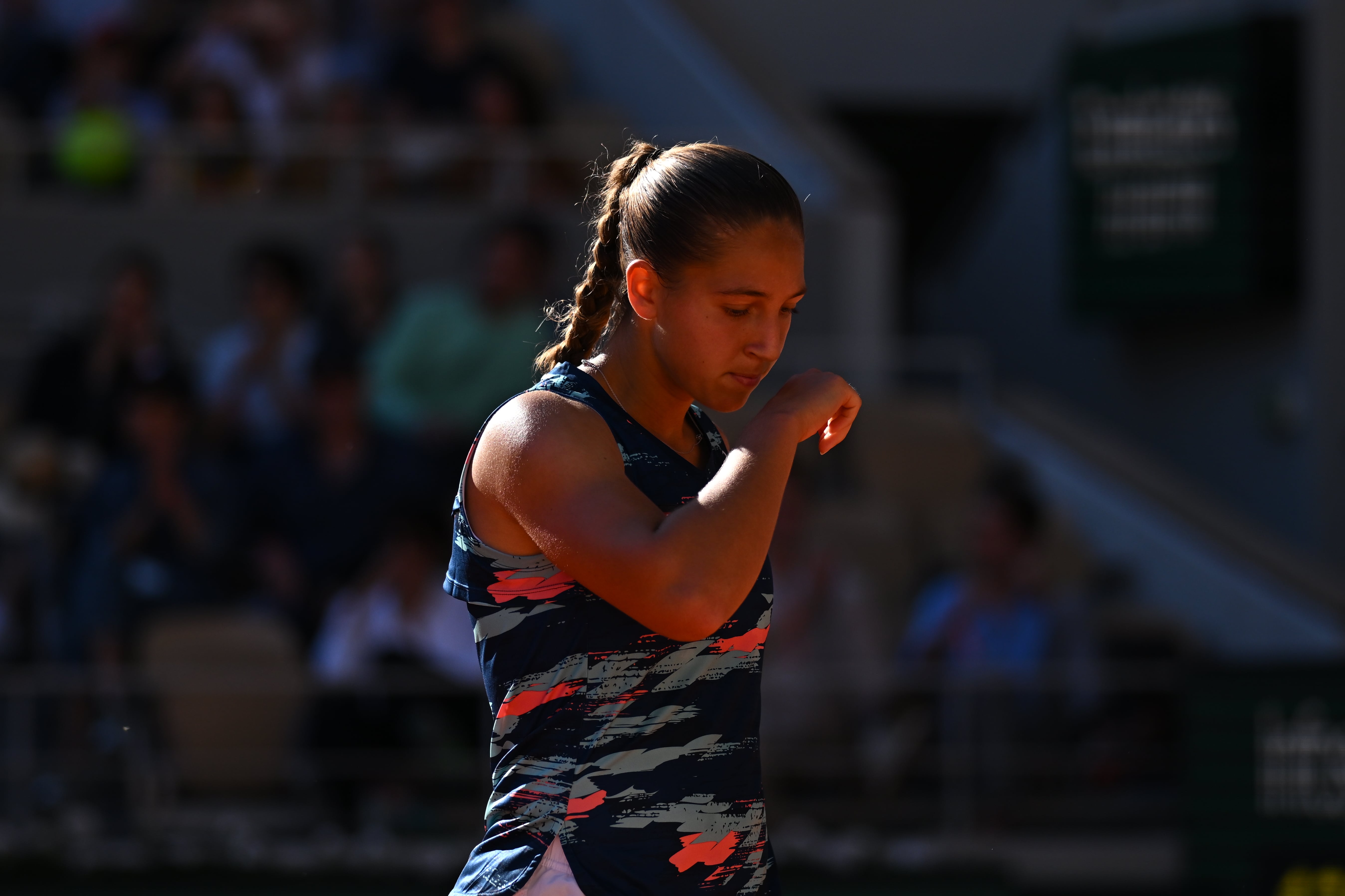 Diane Parry, 3e tour, Roland-Garros 2022