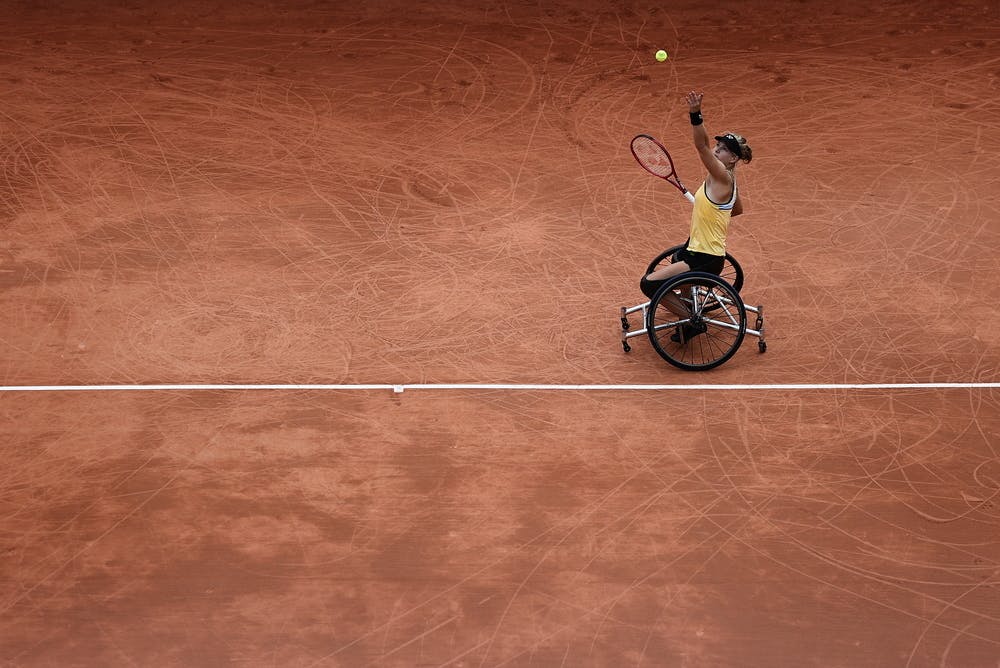 Diede de Groot, Roland Garros 2020, wheelchair semi-finals