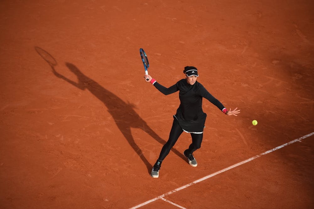 Garbiñe Muguruza, Roland Garros 2020, second round