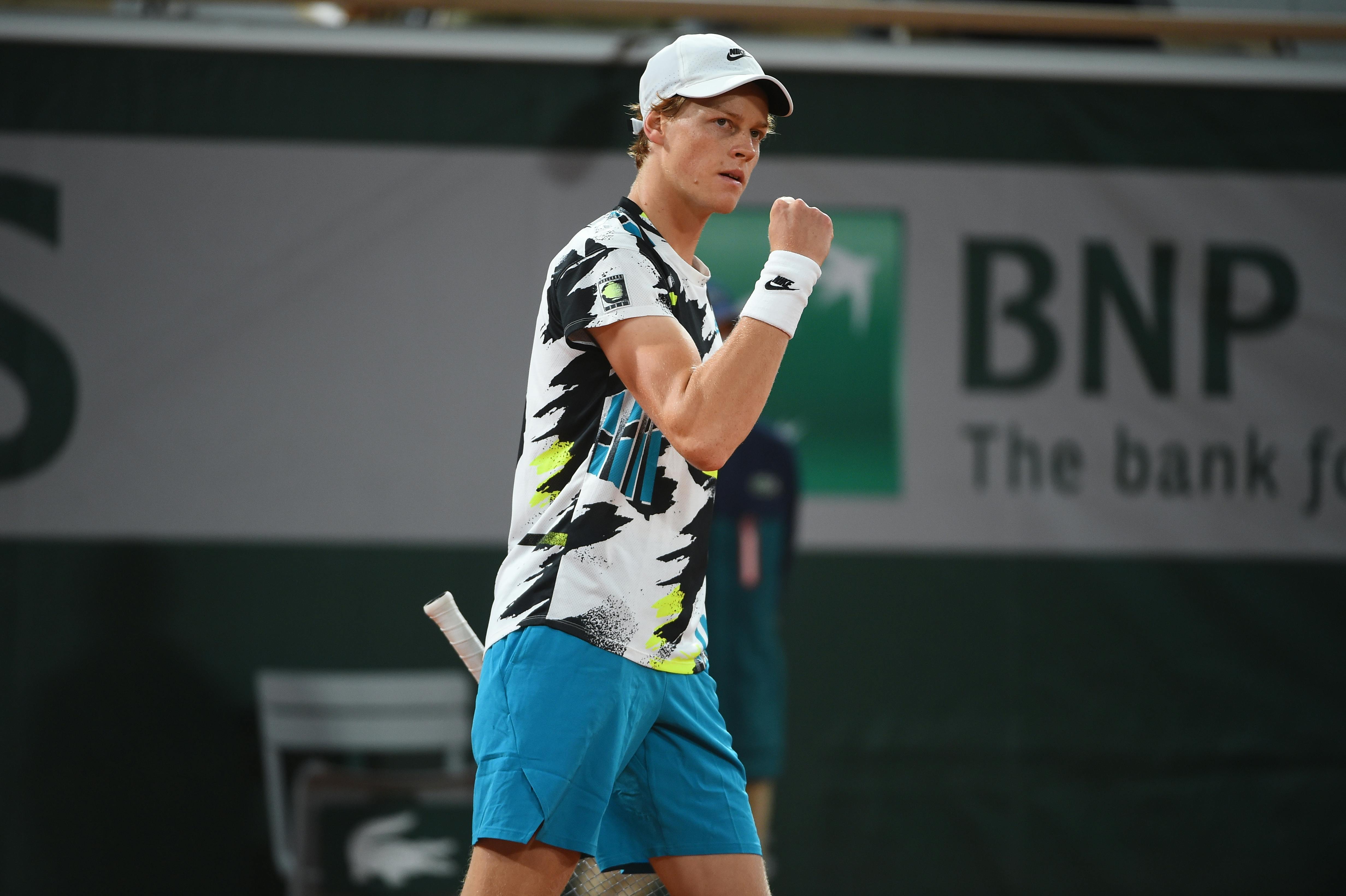 Jannik Sinner, Roland Garros 2020, first round