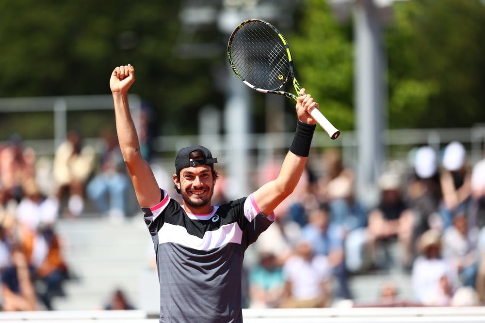 Giulio Zeppieri, 3e tour, qualifications, Roland-Garros 2023