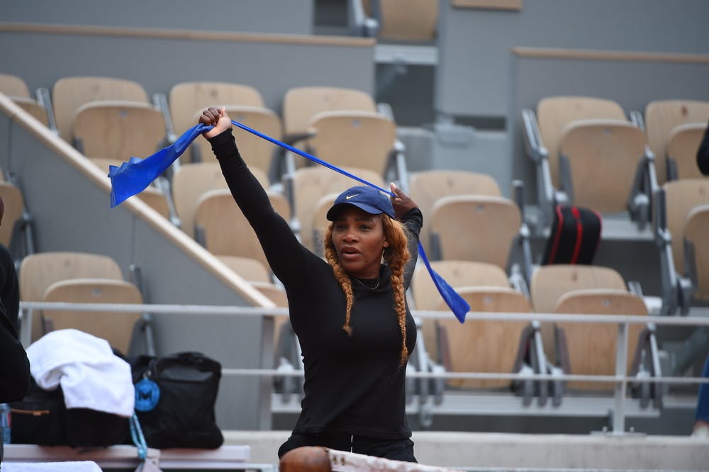 Serena Williams - Roland-Garros 2019 - court Simonne-Mathieu