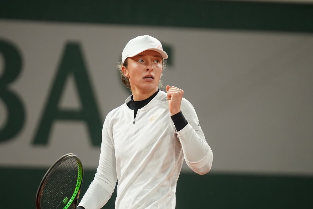 Iga Swiatek, Roland-Garros 2020, quarter-final