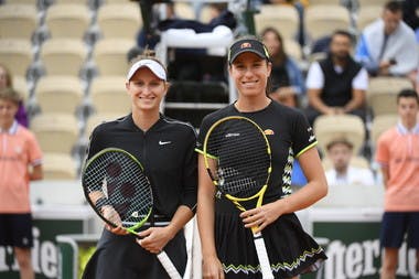 Marketa Vondrousova and Johanna Konta