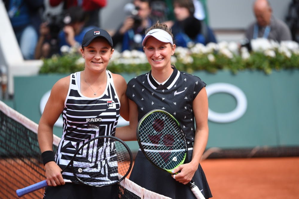 Barty Vondrousova Roland-Garros 2019