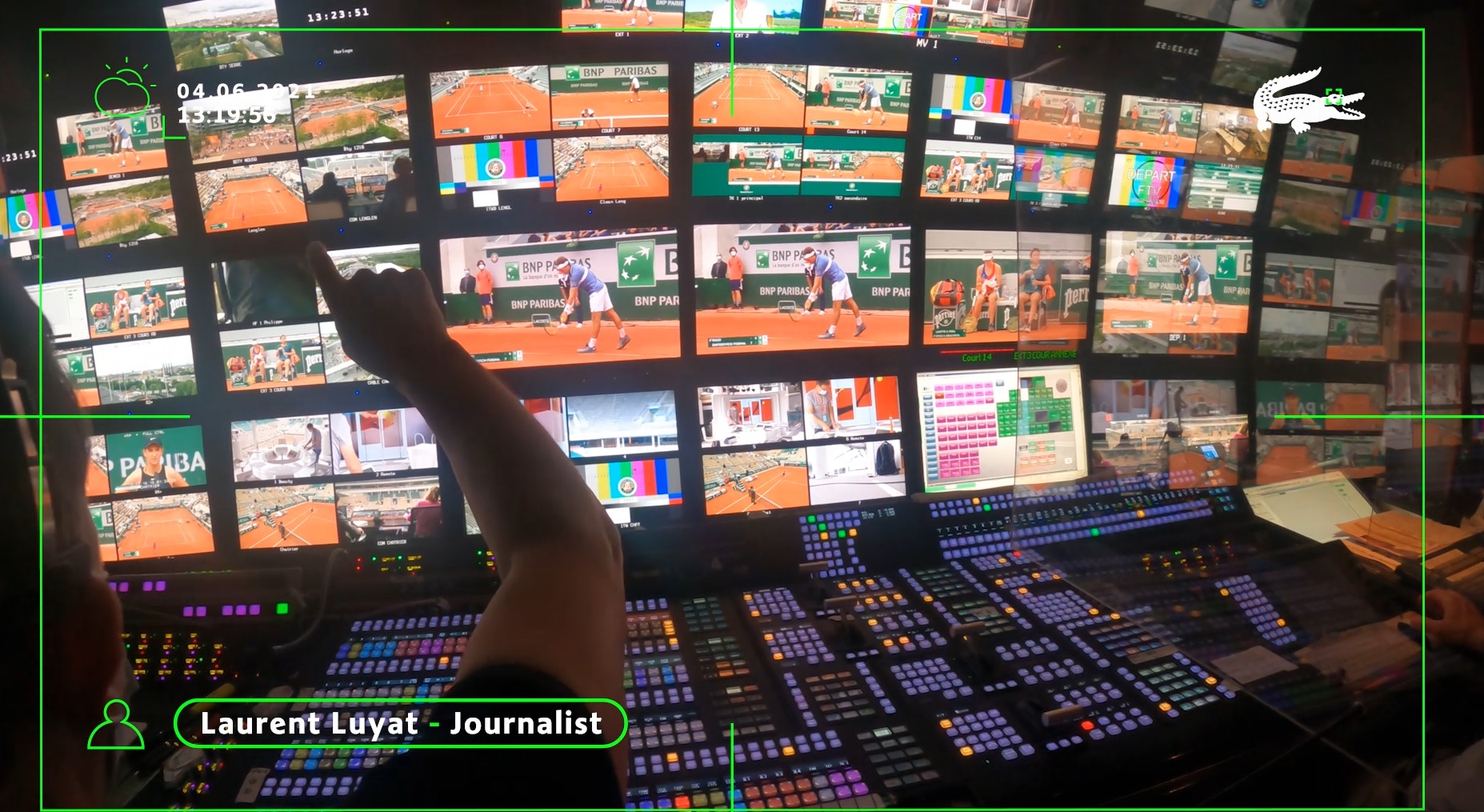 Lacoste - In the eyes of the Crocodile / Roland-Garros 2021