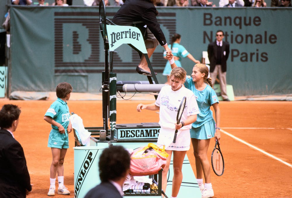 Roland-Garros 1989 - Graf - Seles
