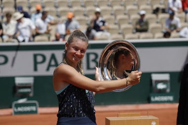 Lucie Havlickova, finale, simple filles, Roland-Garros 2022