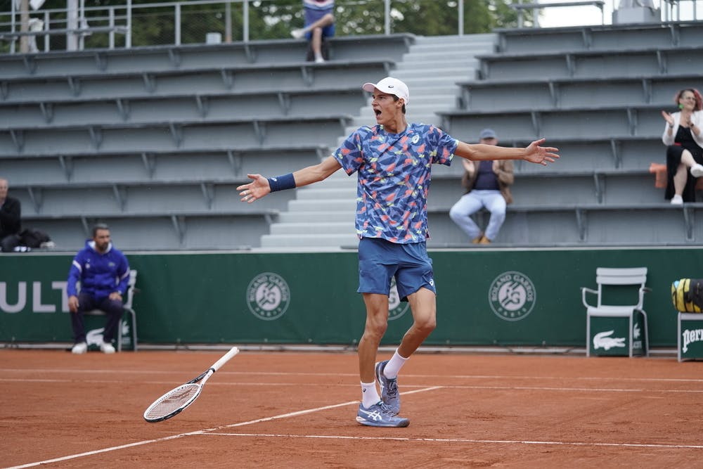 Gabriel Debru, semifinales, individuales masculinos, Roland-Garros 2022