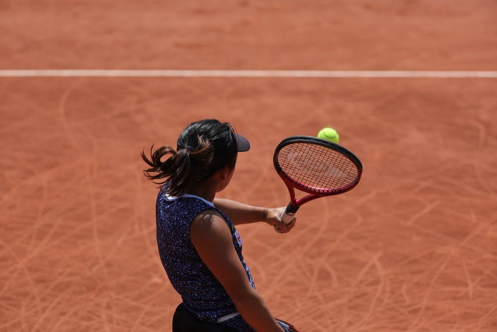 Yui Kamiji, first round, women's wheelchair singles, Roland-Garros 2023