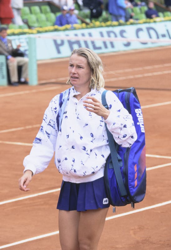 Jana Novotna Roland-Garros 3e tour 1995