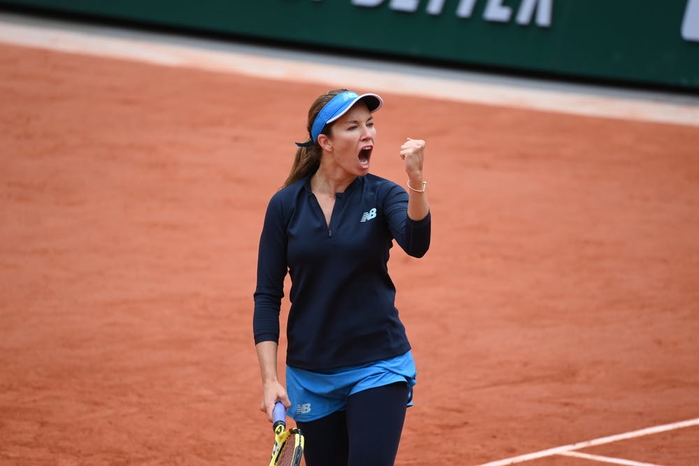 Danielle Collins, Roland-Garros, quarts de finale